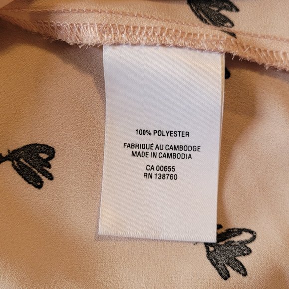 Large Reitmans Pink & Black Buttoned Hi-Lo Tunic - Picture 4 of 8